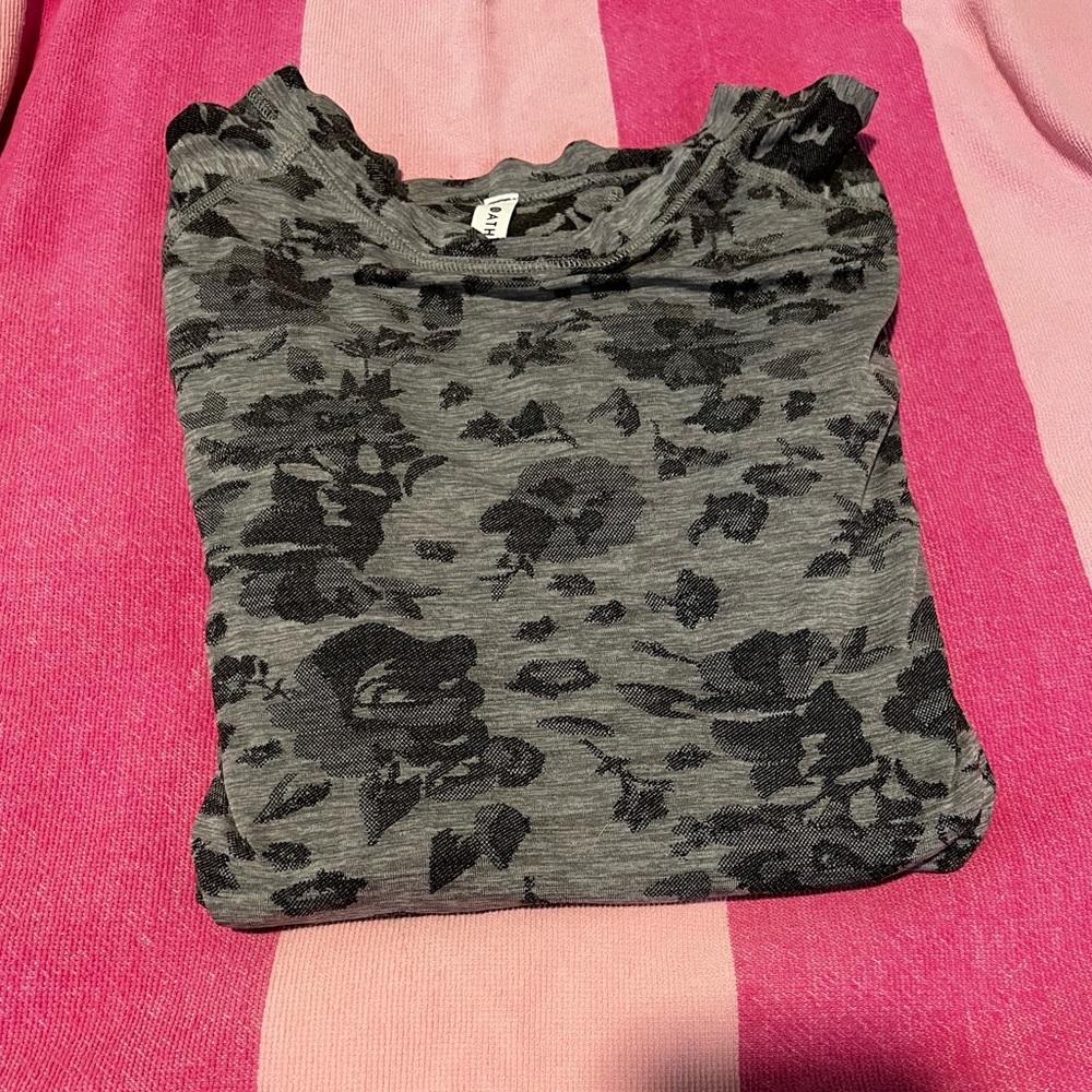 Athleta floral long sleeve